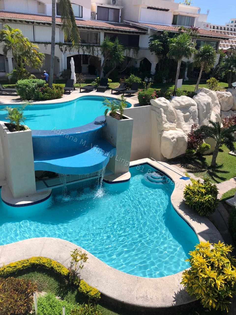 Áreas exteriores de Casa Cancún La Cascada